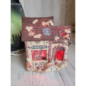 Vintage Halloween laboratory ceramic witch scary house decor